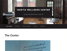 Tablet Screenshot of inertiawellnesscenter.com